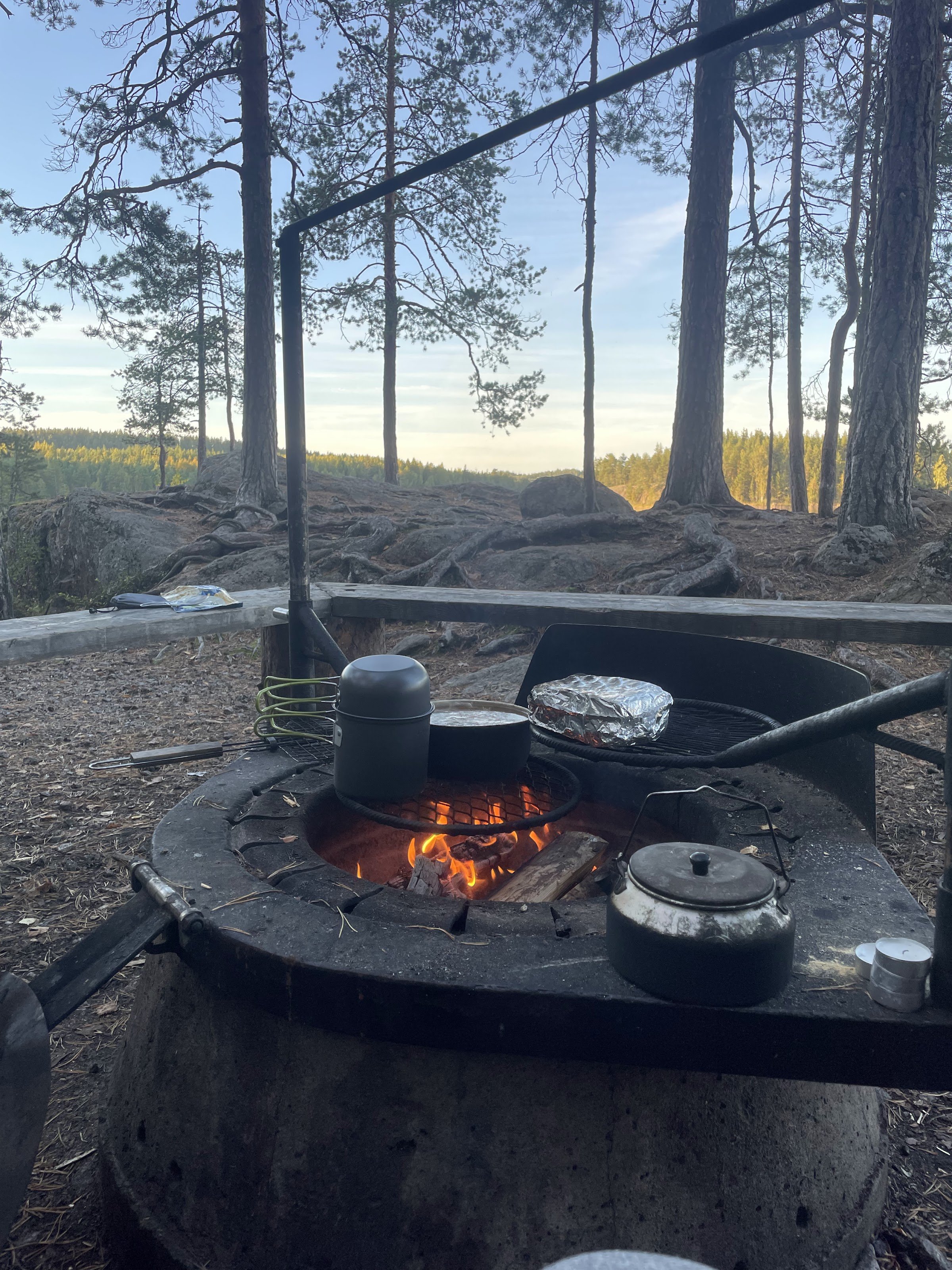 Talas Campfire Site (Talas tulipaikka) - Repovesi National Park